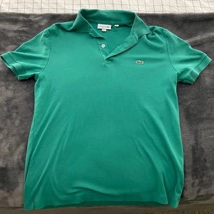Lacoste Men’s Sea Green Polo (Small)